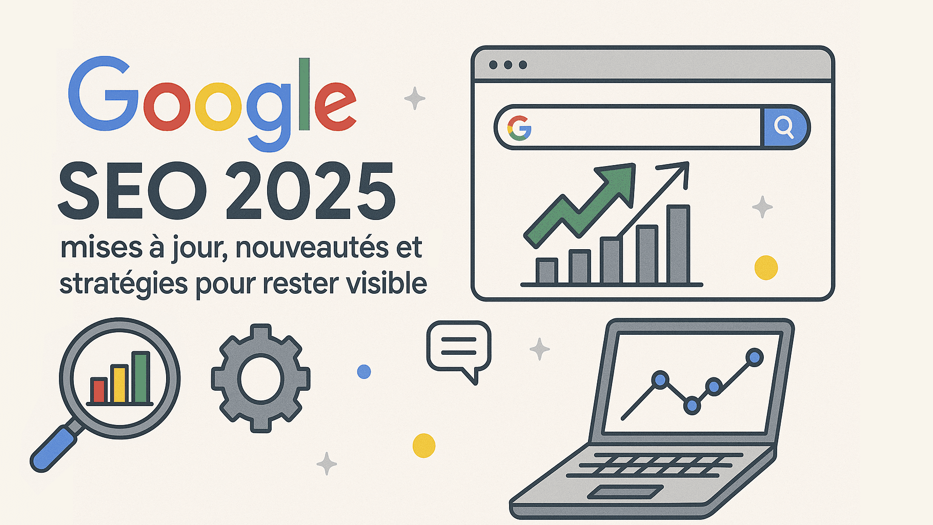 Google SEO 2025 : mises à jour, nouveautés et stratégies pour rester visible