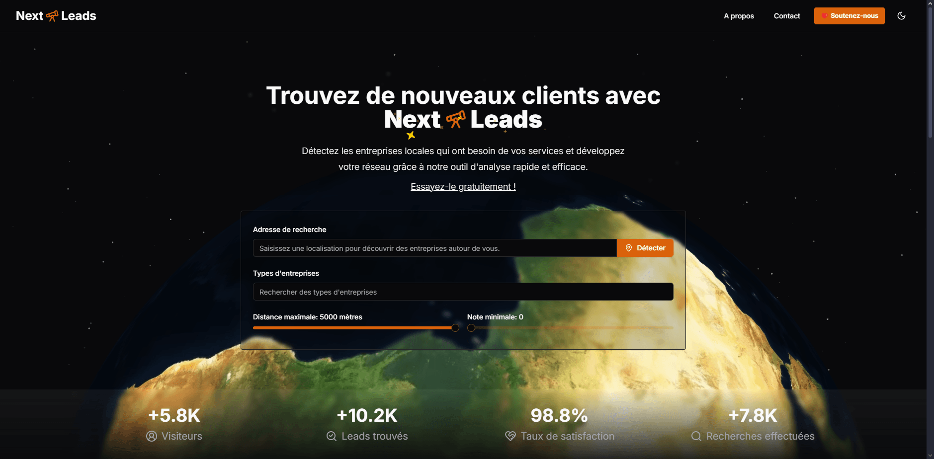 Next-Leads — Détection de leads locaux intelligents