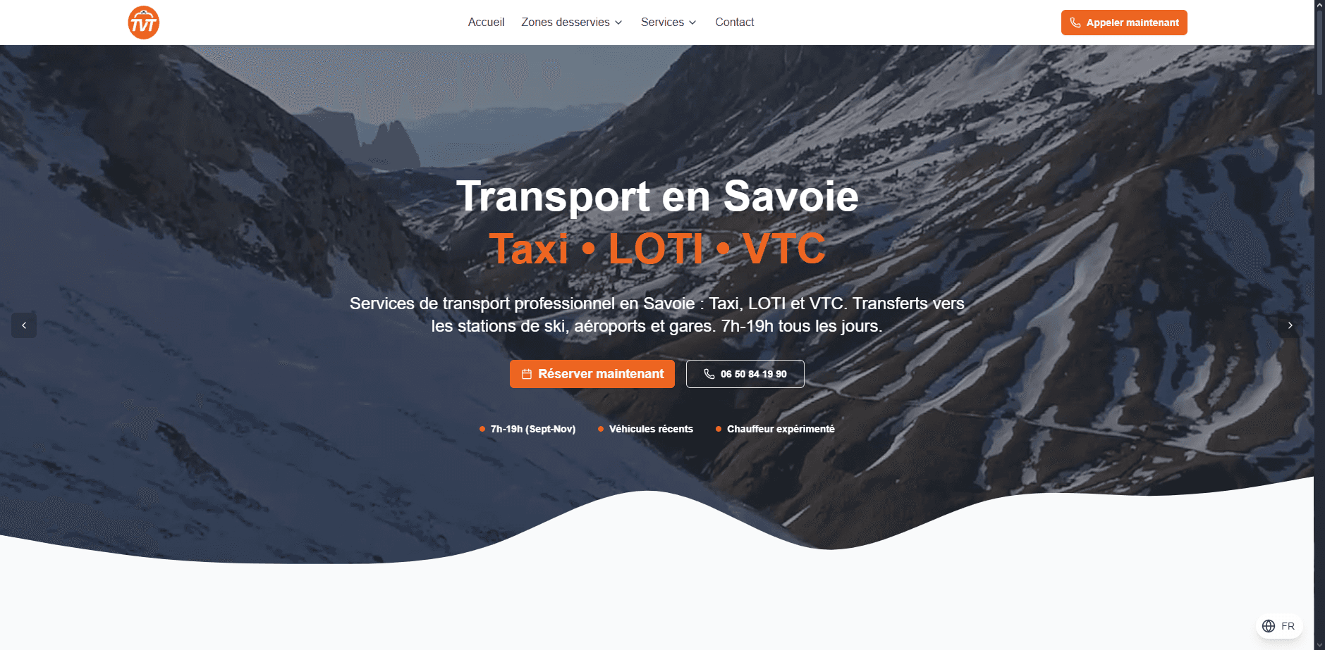 Taxi Vag Transfers projet